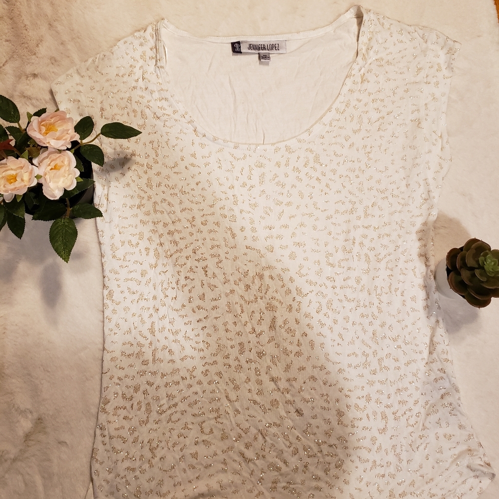 Sparkly Jennifer Lopez tee